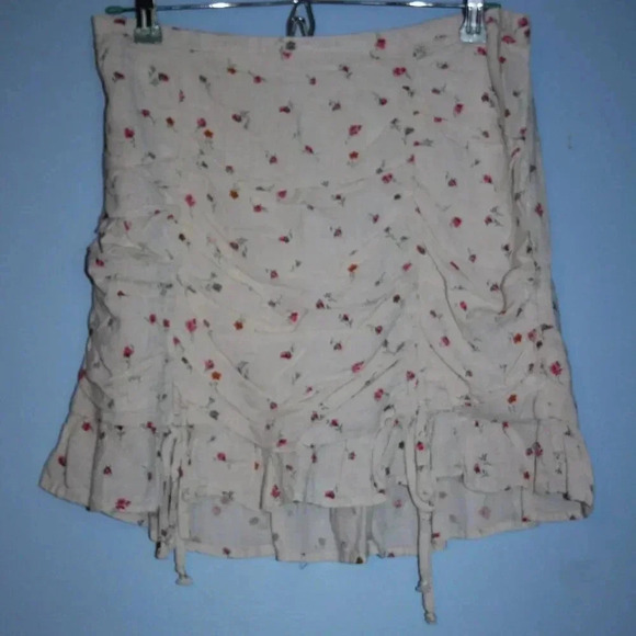 Wild Fable Floral Print Lined Skirt Sized Large - Picture 4 of 16
